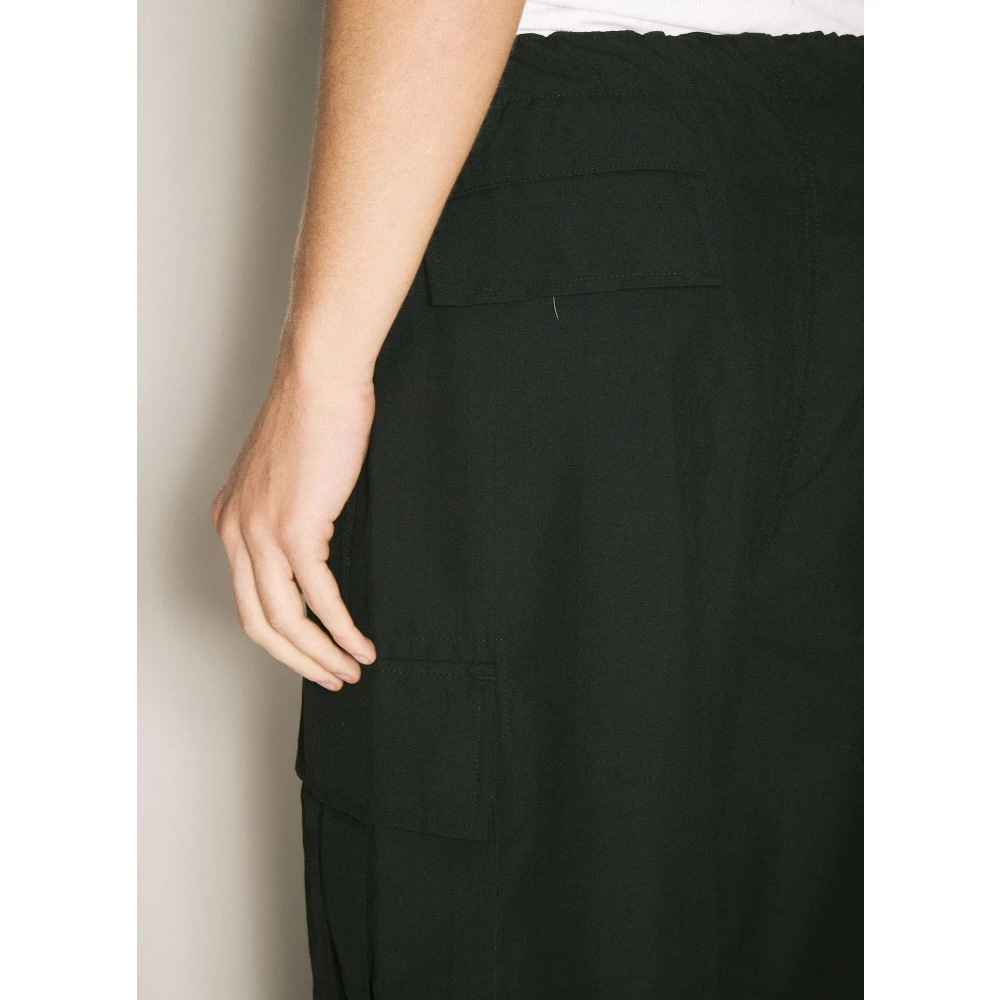 Comme des Garçons Wollen Cargo Broek Black Heren