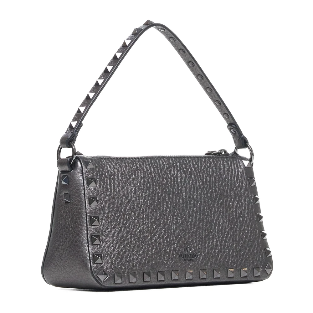 Valentino Garavani Antraciet Tassen Stijlvolle Collectie Gray Dames