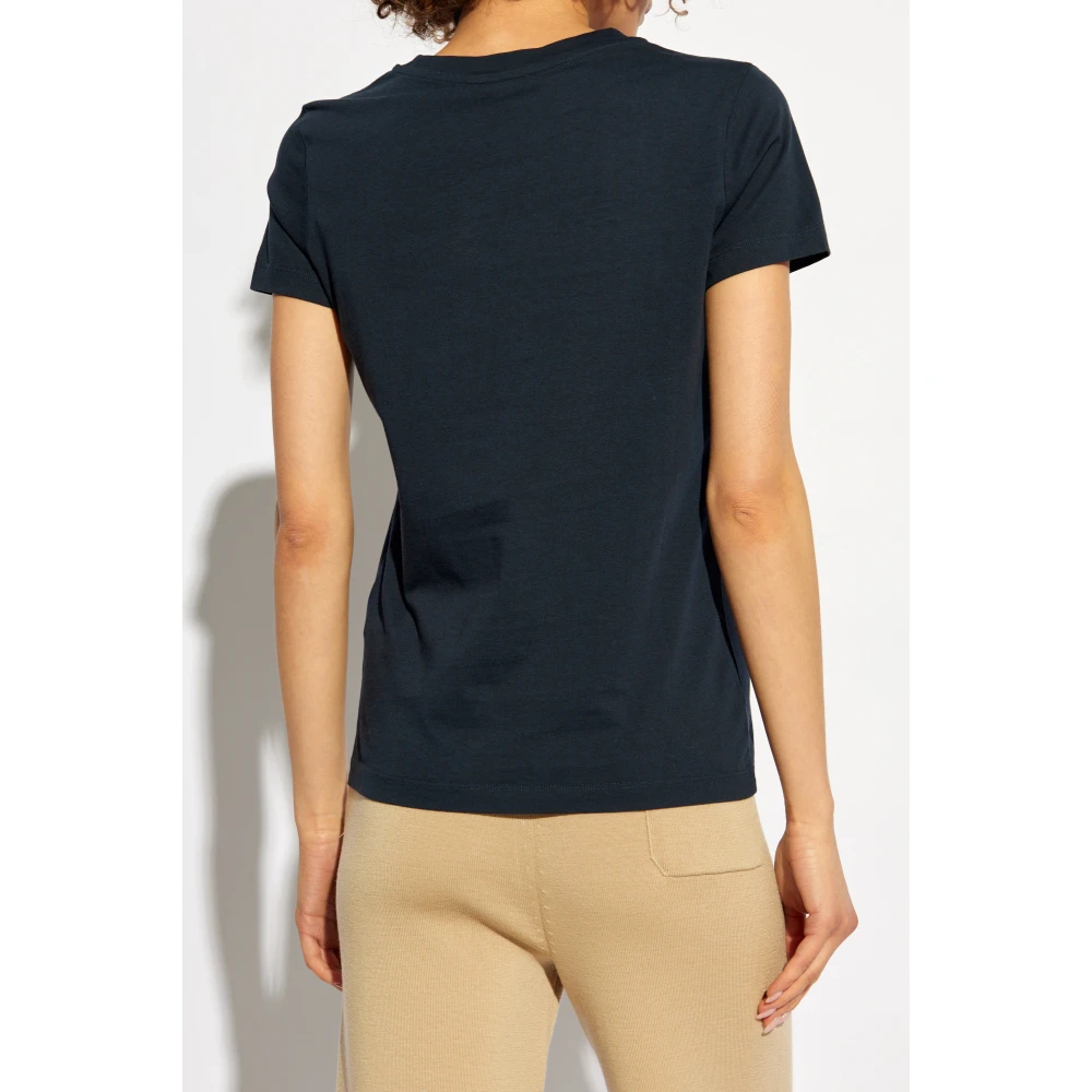 Kenzo Bedrukt T-shirt Blue Dames