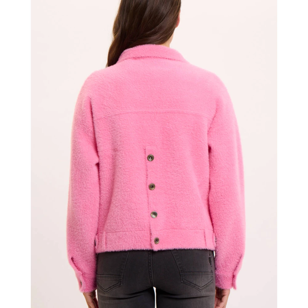Rino&Pelle Bubbly Boxy Jas Pink Dames