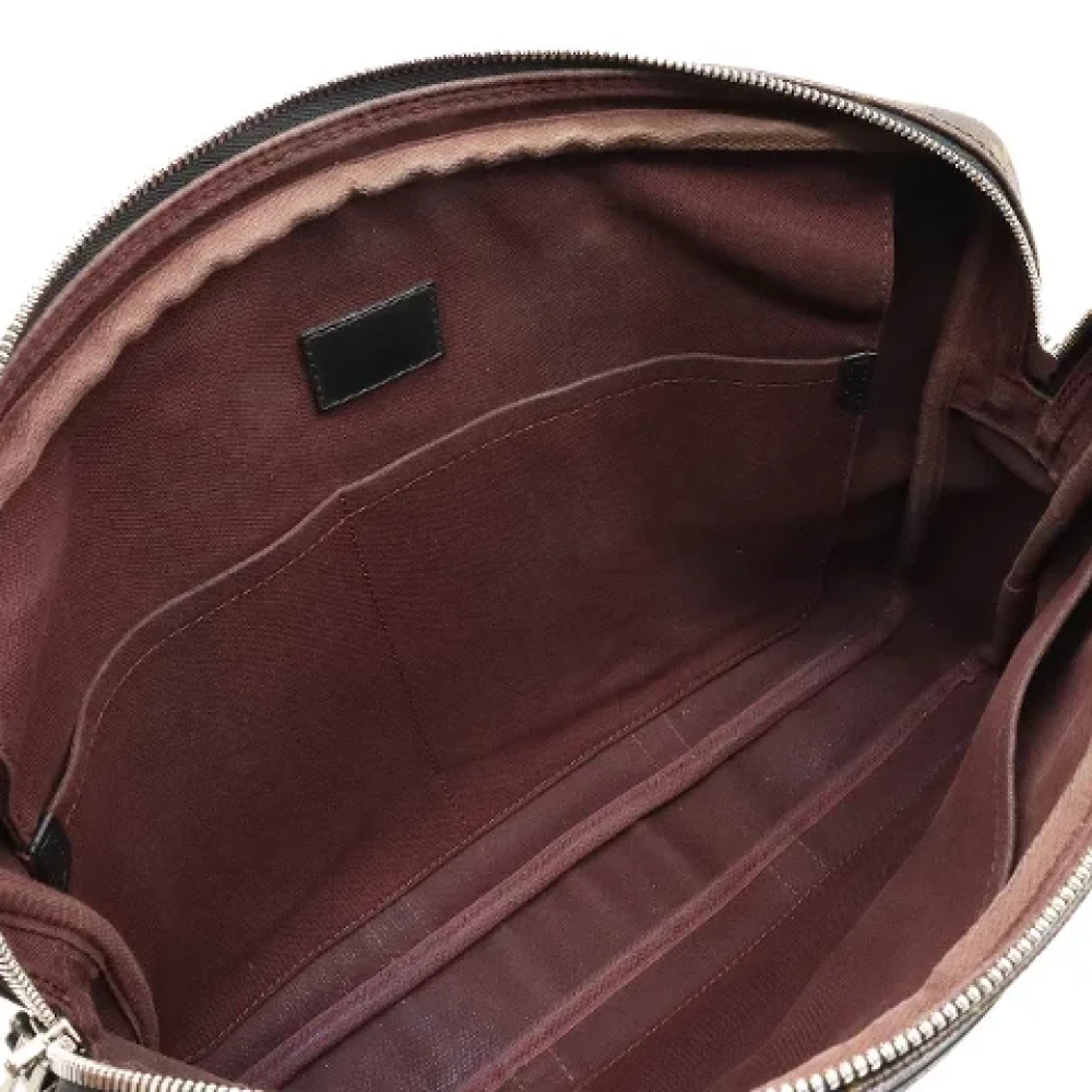 Louis Vuitton Vintage Pre-owned Canvas briefcases Brown Dames