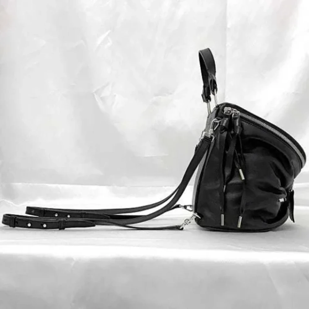 Bally Pre-owned Leather backpacks Black Dames