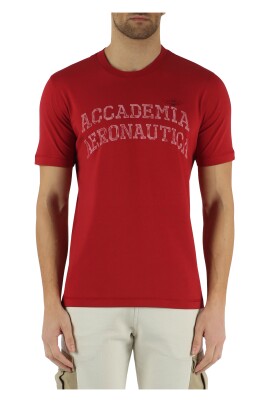 AERONAUTICA MILITARE, Camiseta Rojo de Hombre