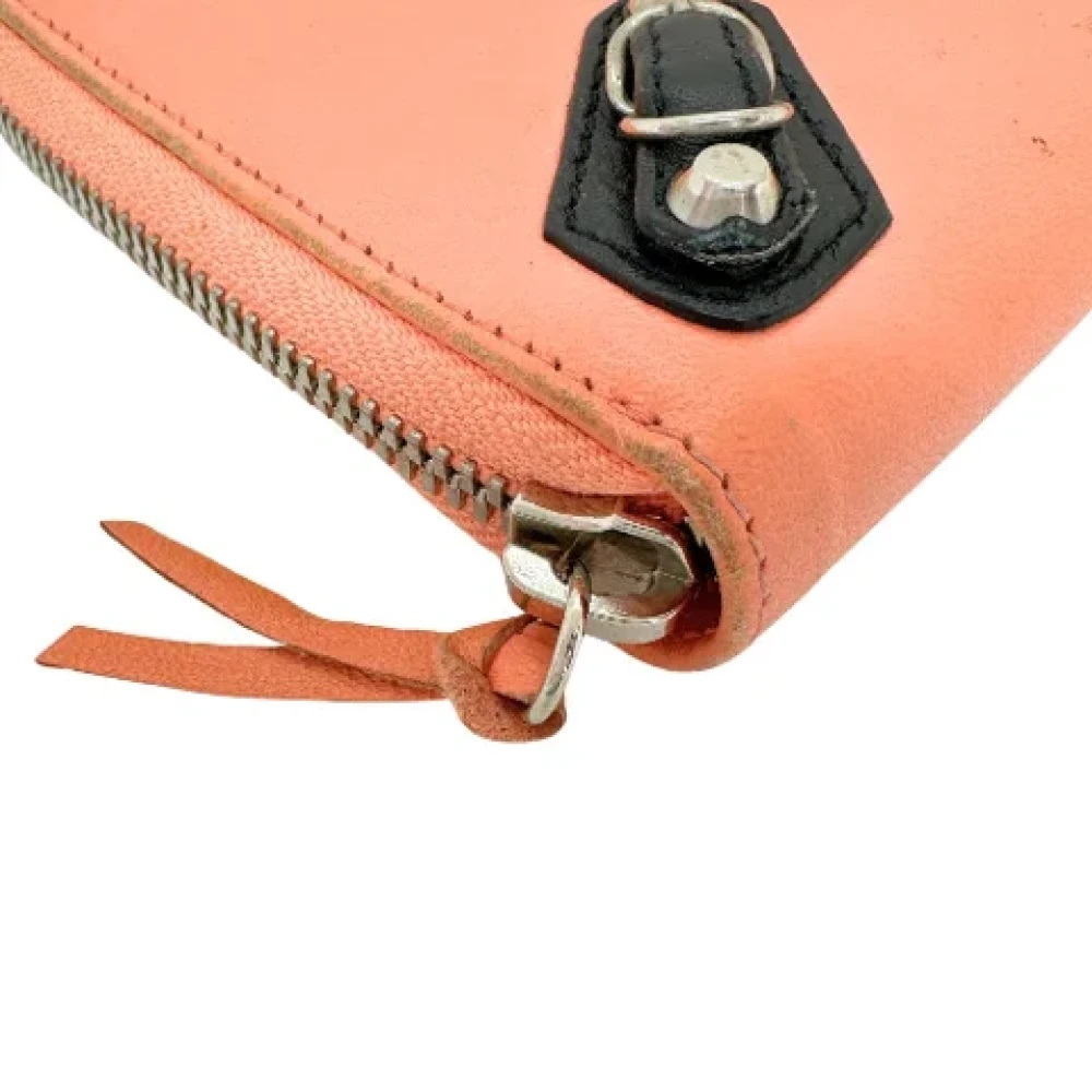 Balenciaga Vintage Pre-owned Leather handbags Pink Dames