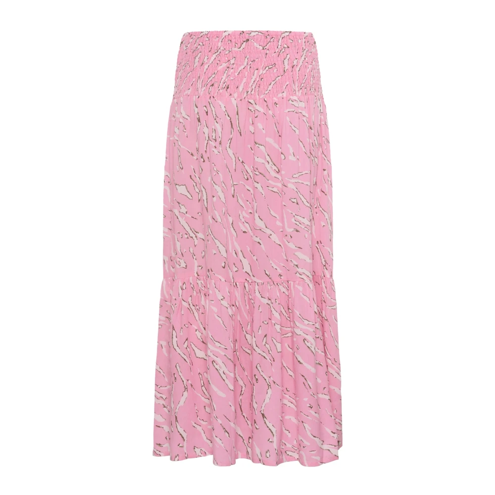 Kaffe Damen Rose Langer Rock Für Maxi - Bild 2