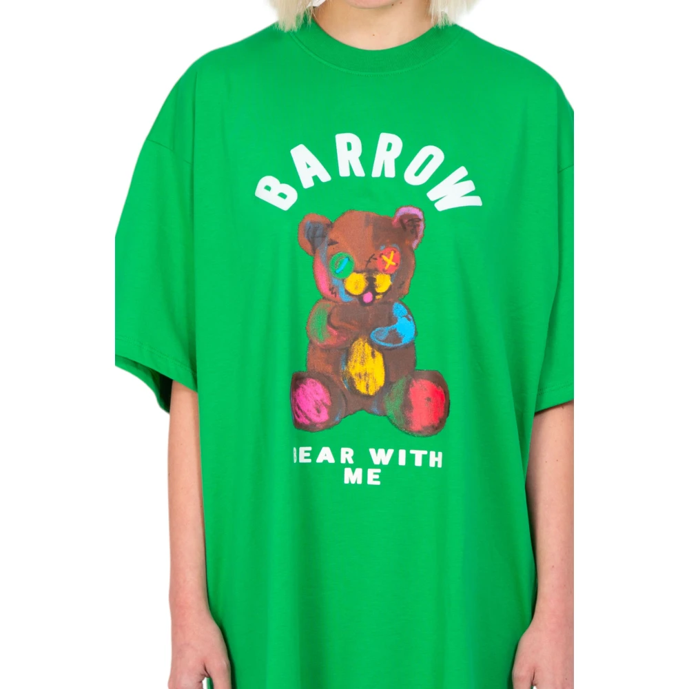 Barrow Gefranjerde Teddy Jurk Green Dames