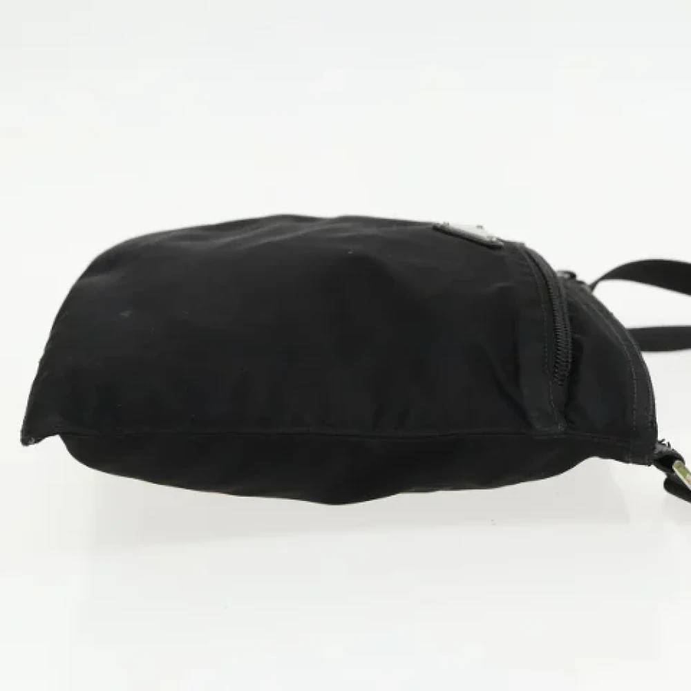 Prada Vintage Pre-owned Nylon prada-bags Black Dames