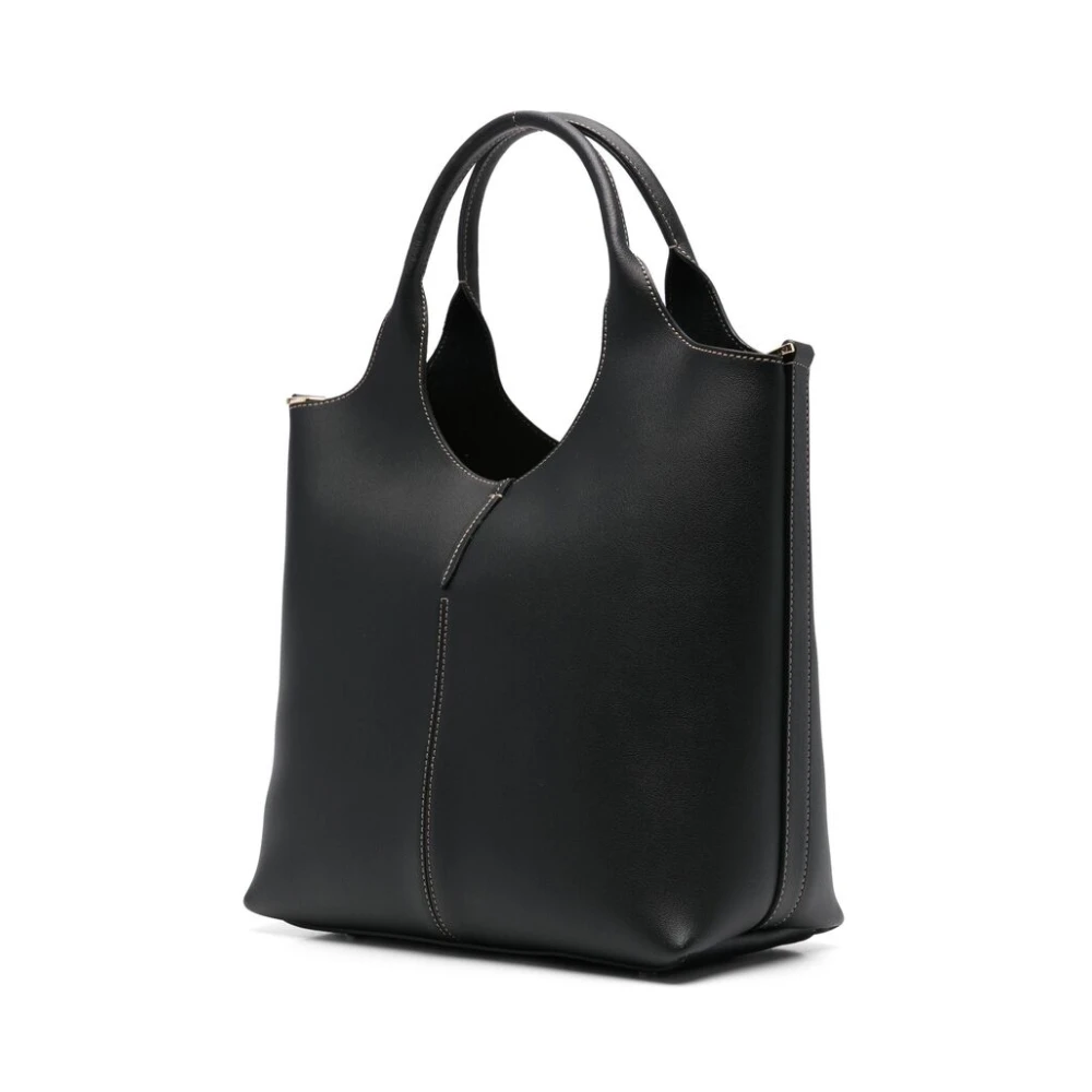 TOD'S Zwarte Kreeftklauw Handtas Black Dames