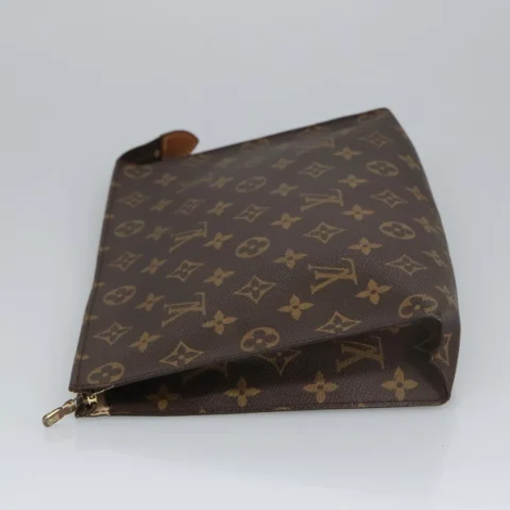 Louis Vuitton Vintage Pre-owned Canvas pouches Brown Dames