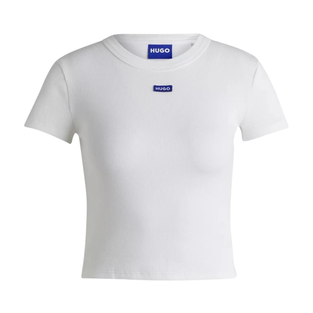 Hugo Boss Baby Tee voor vrouwen White Dames