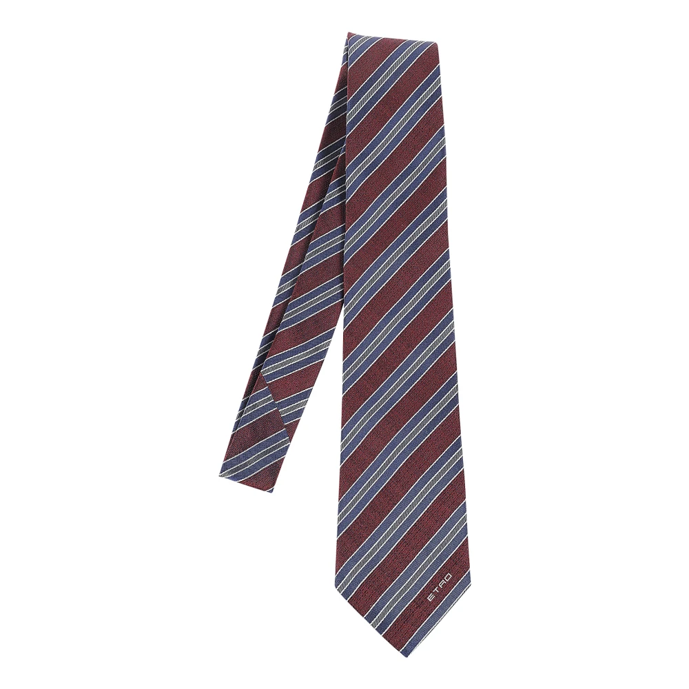 ETRO Elegante Zijden Stropdas voor Mannen Multicolor Heren