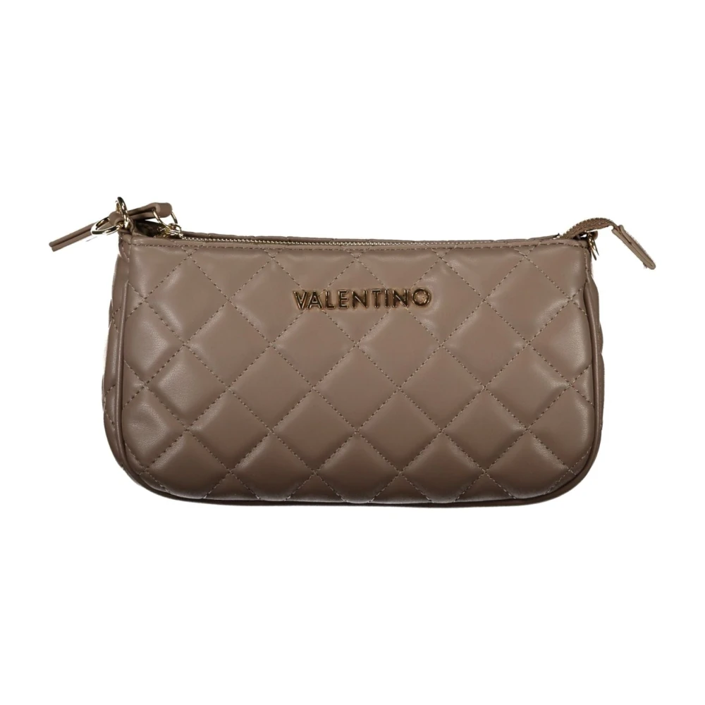 Valentino by Mario Valentino Bruine Schoudertas met Afneembare Kettingband Brown Dames