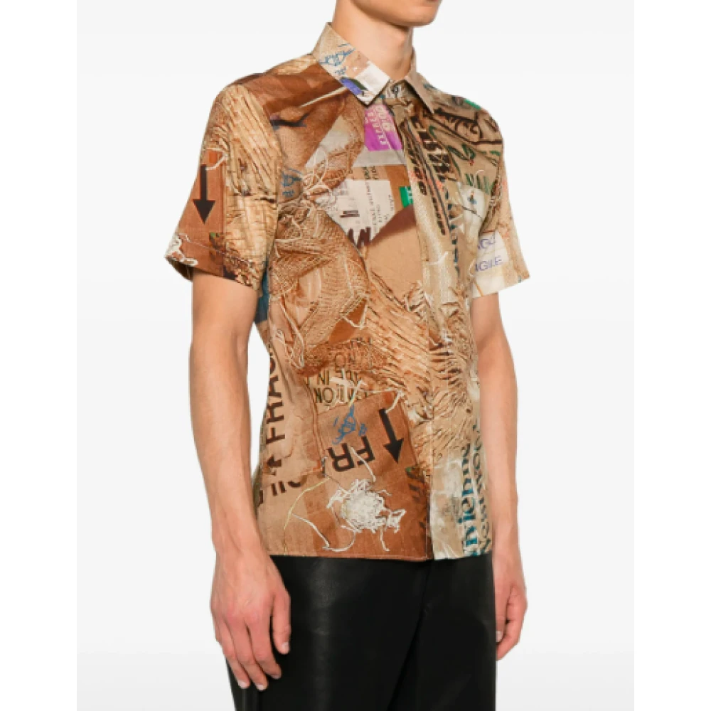 Vivienne Westwood Klassieke Trash Shirt Beige Heren