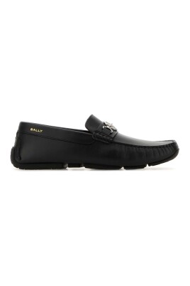 stylish-black-leather-loafers