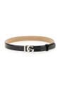 ceinture-en-cuir-noir-avec-logo-argent