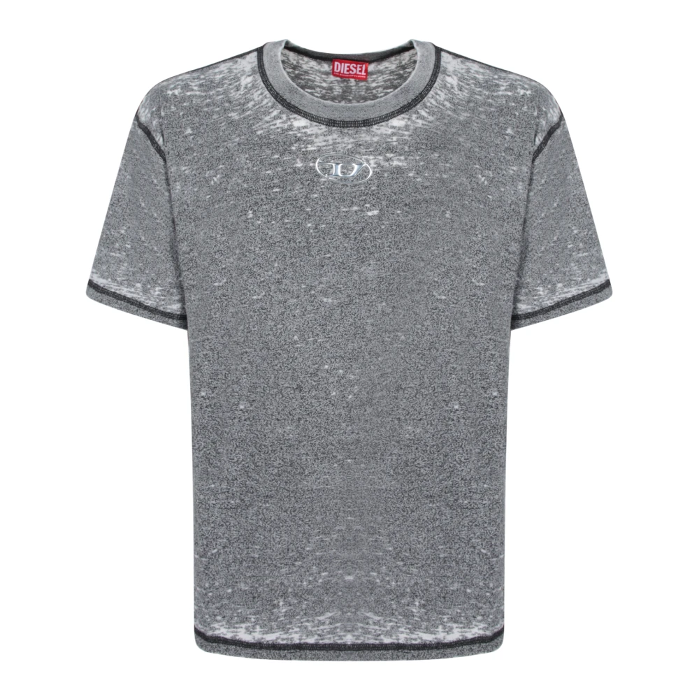 Diesel - Tops > T-Shirts - Gray - Diesel - Modalova