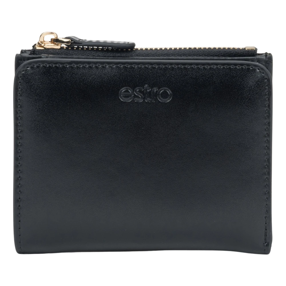 Estro Women's Black Wallets & Cardholders, One Size, Small Wallet