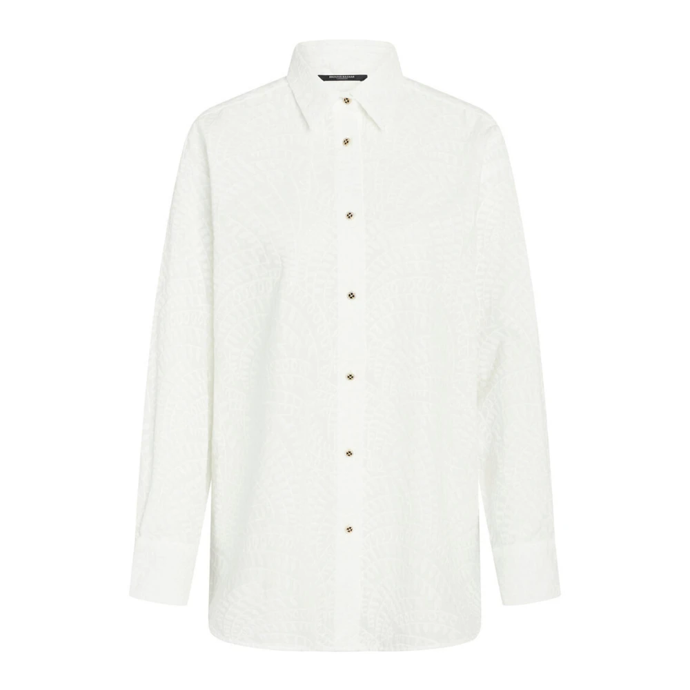 Bruuns Bazaar Coreopsisbbluas Shirt Snow White Dames