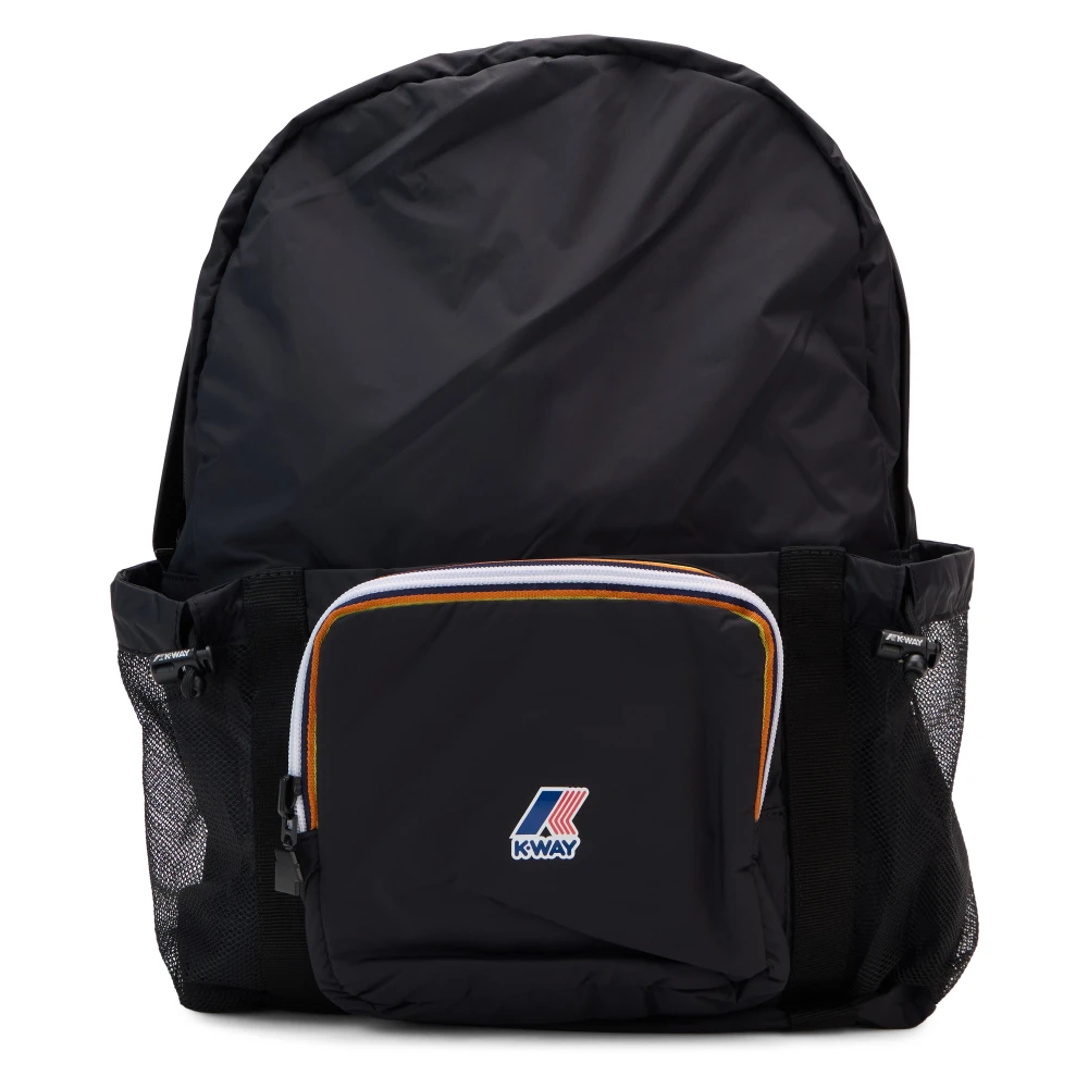 K-Way Unisex Nero - Zaino Pieghevole Le Vrai 4.0 Michel - Bags - One Size - Immagine 7