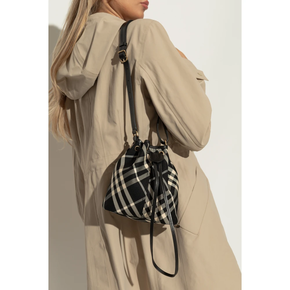 Burberry Schoudertas in emmerstijl Black Dames