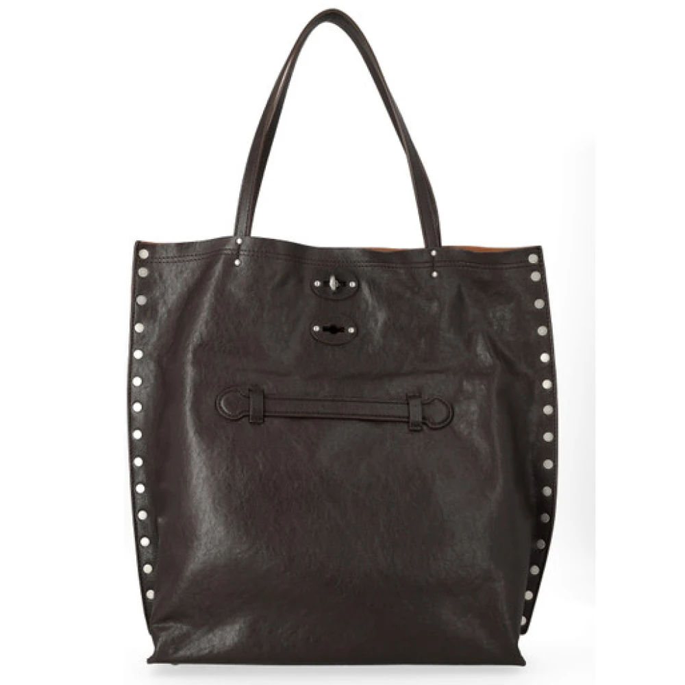 Zanellato Women's Brown Carbon Stylish Shoulder Bag