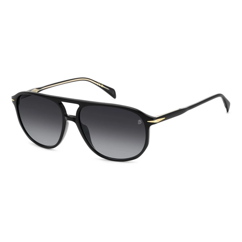 Eyewear By David Beckham Unisex Black Sunglasses, 58 Mm, Premium Sunglasses