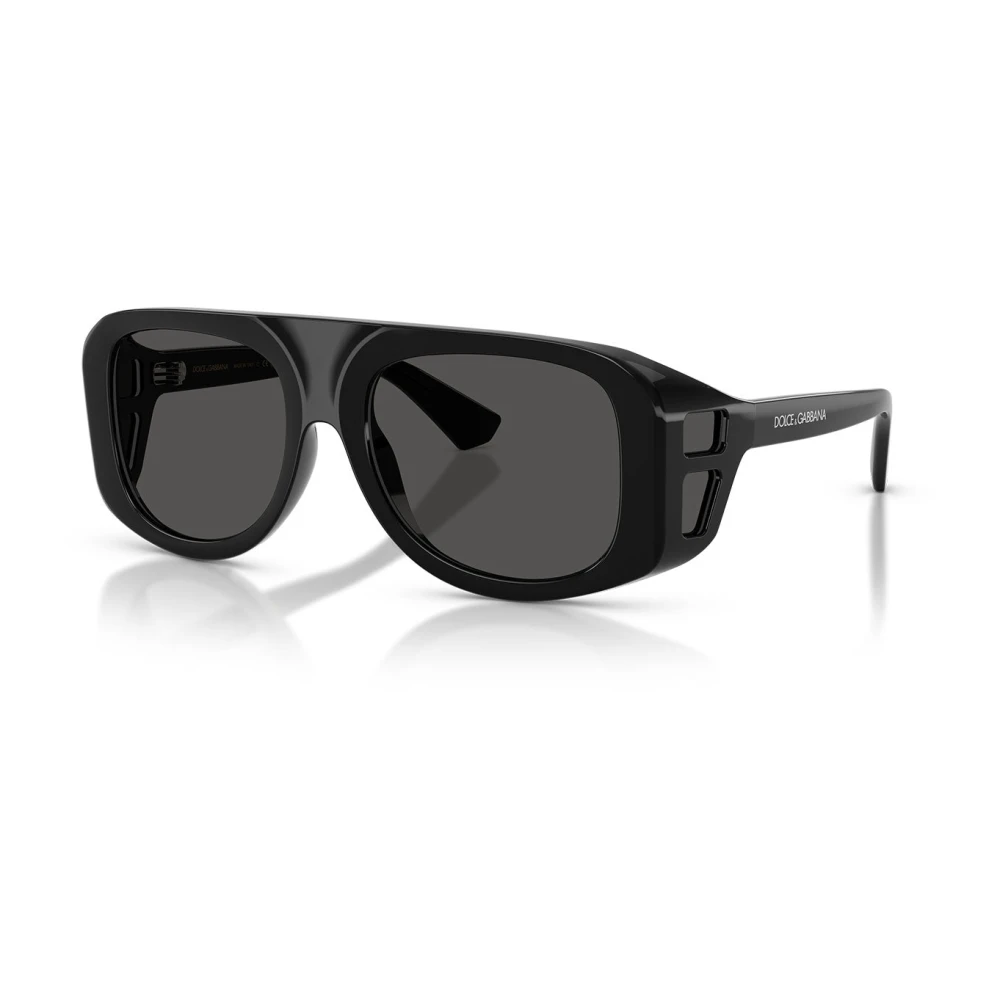 Dolce & Gabbana Unisex Black Sunglasses, 55 Mm, Pilot Sunglasses