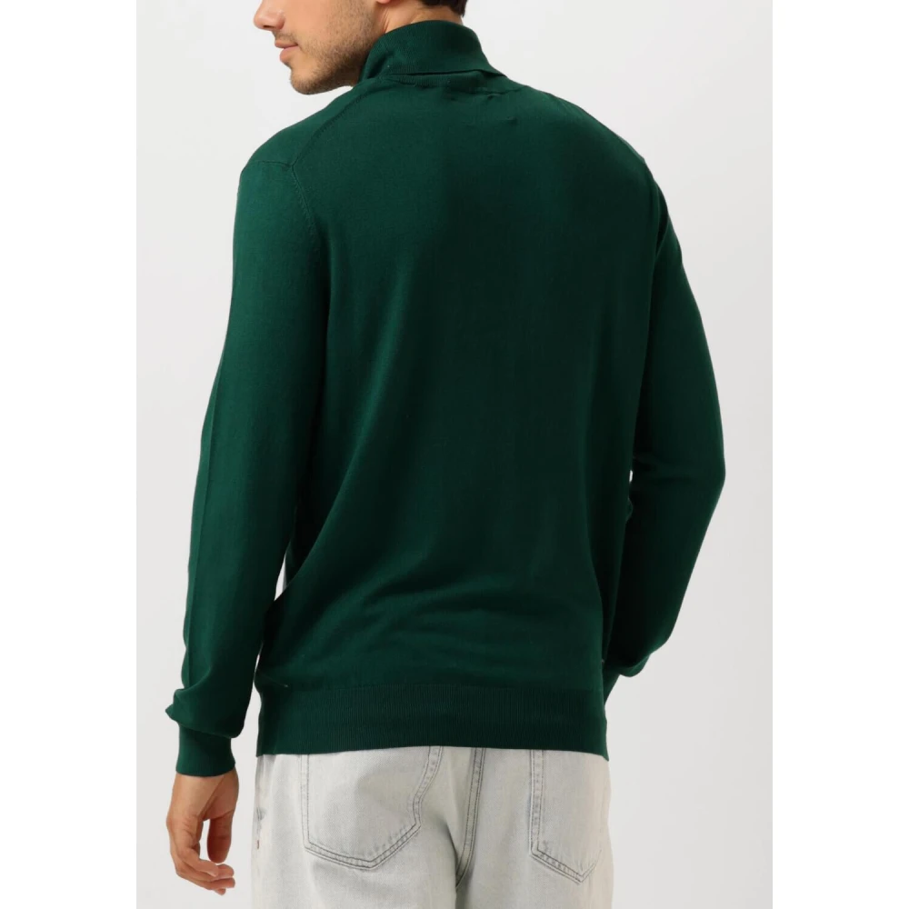 Scotch & Soda Groene Coltrui Viscose Sweater Green Heren