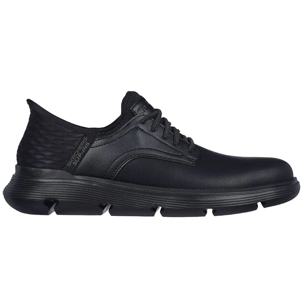 Skechers Elegante leren sneakers Heren Schoenen Zwart