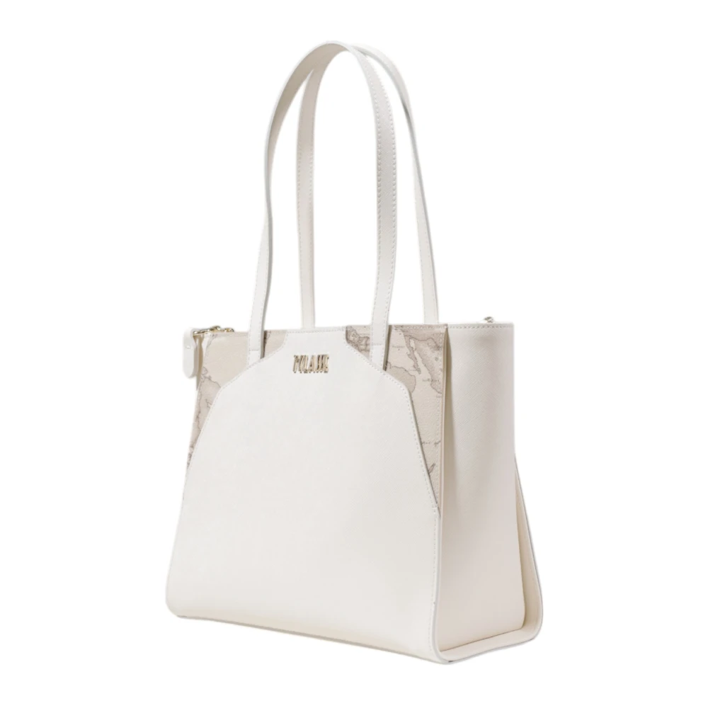 Alviero Martini 1a Classe Stijlvolle Middelgrote Dames Tas Collectie Beige Dames