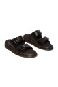 sandales-slides-josef-en-cuir-a-boucle