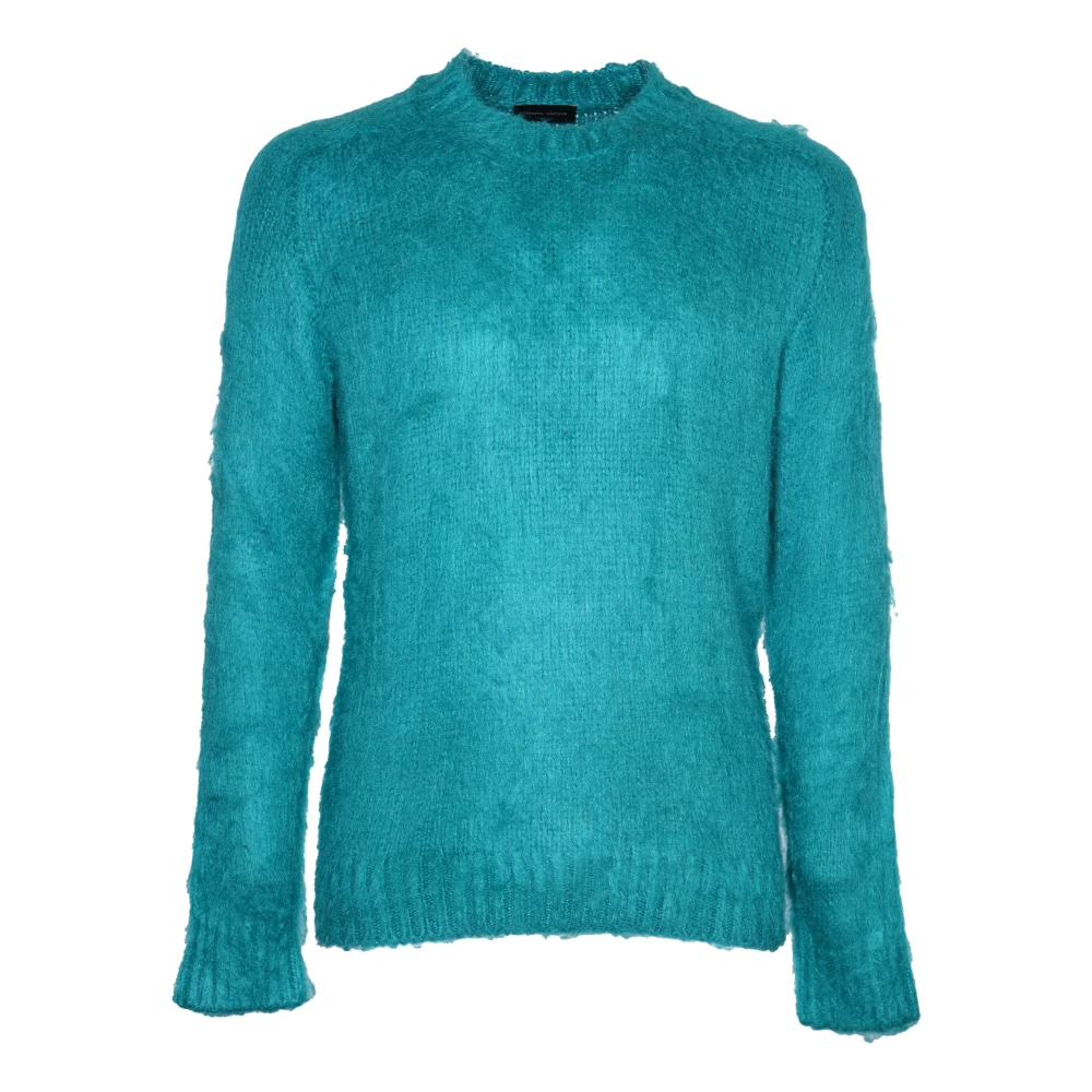 Roberto Collina Stijlvolle Sweaters Collectie Blue Heren