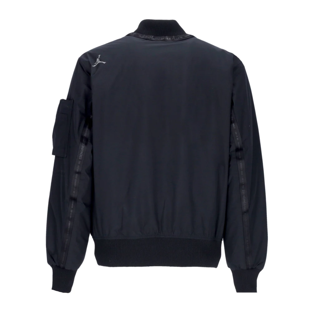 Jordan Zwarte Bomberjack met Gore-Tex Black Heren