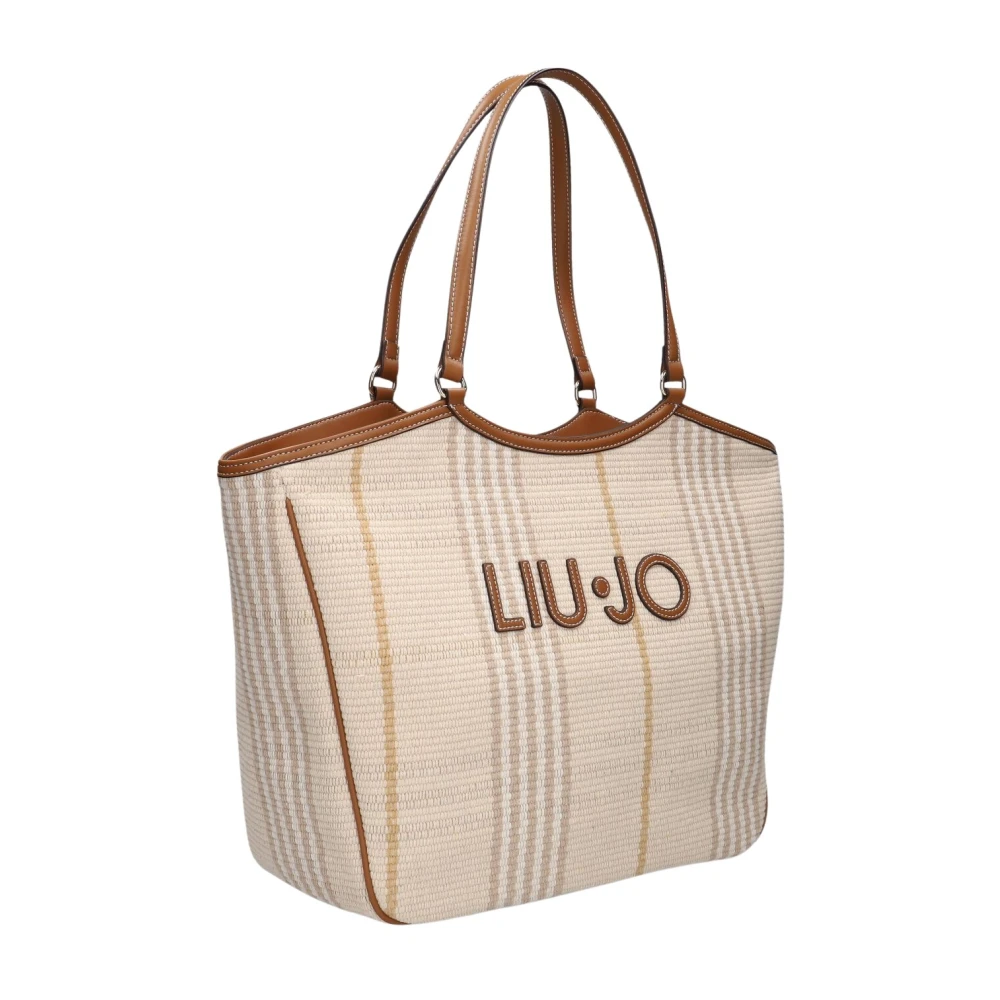 Liu Jo Vrouw Beige Tassen Dames, One Size, Ferielle Tote