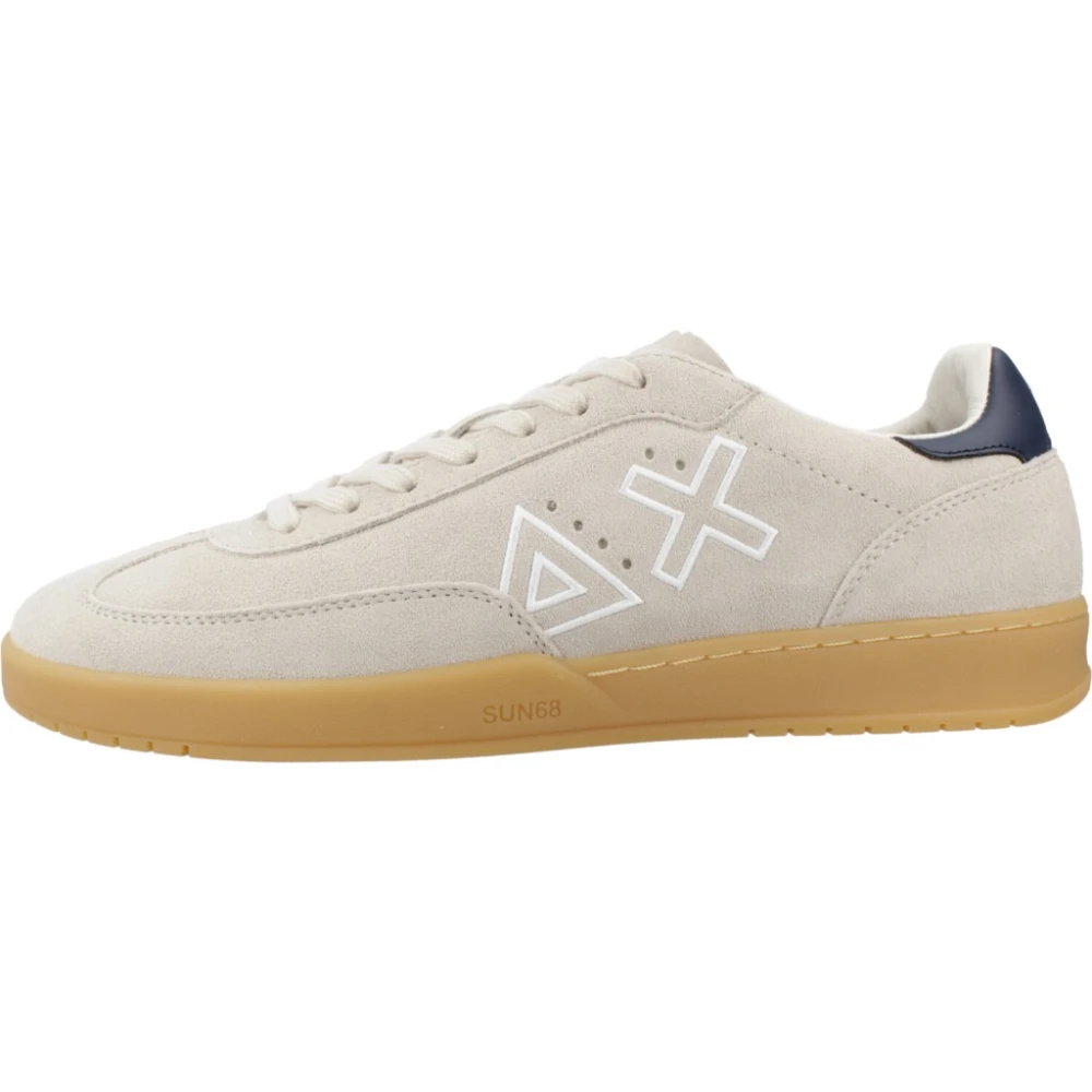Sun68 California Sun Suede Heren Schoenen Beige