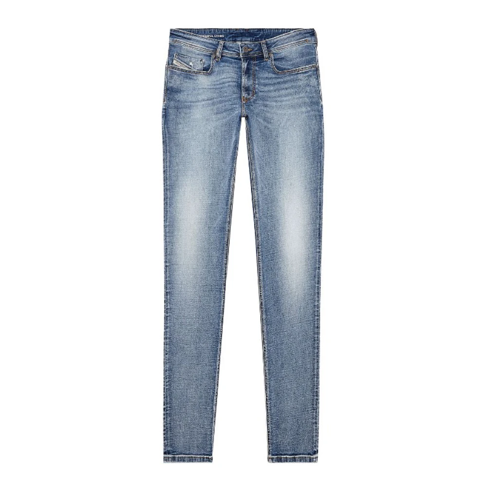 Diesel Denim Skinny Jeans voor Mannen Blue Heren