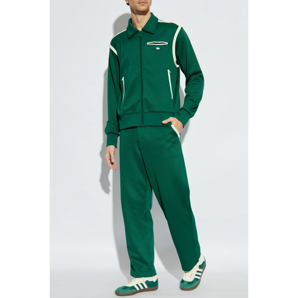 adidas Originals Sweatshirt met logo Green Heren