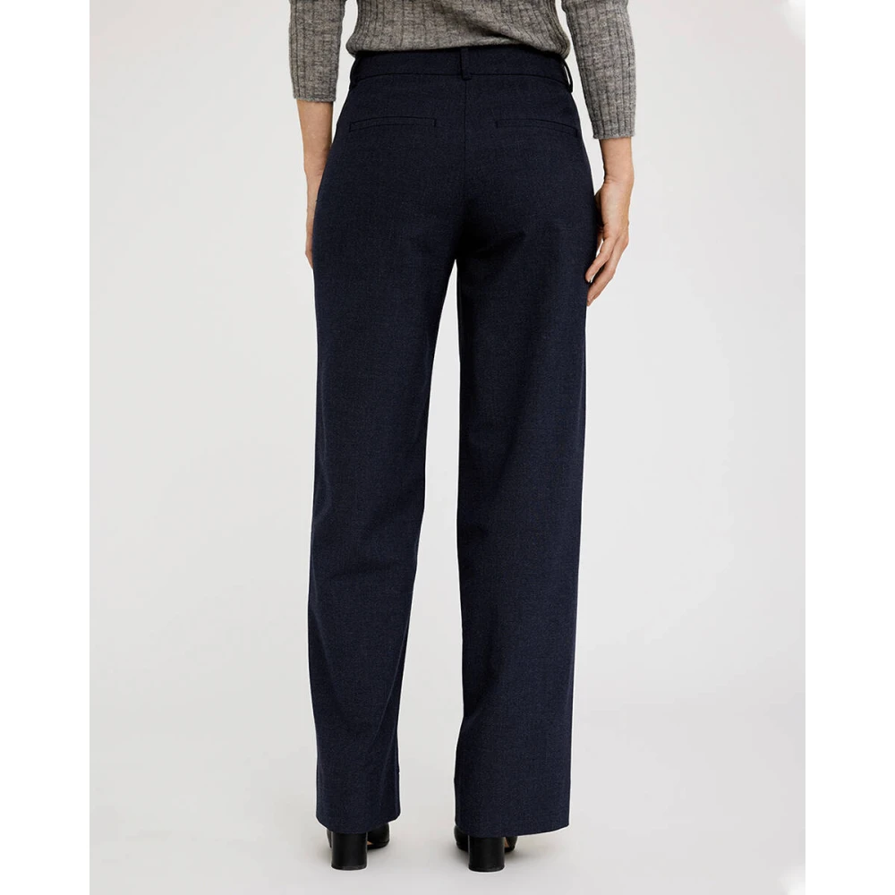Fiveunits Blauw Grijs Melange Denim Broek Blue Dames