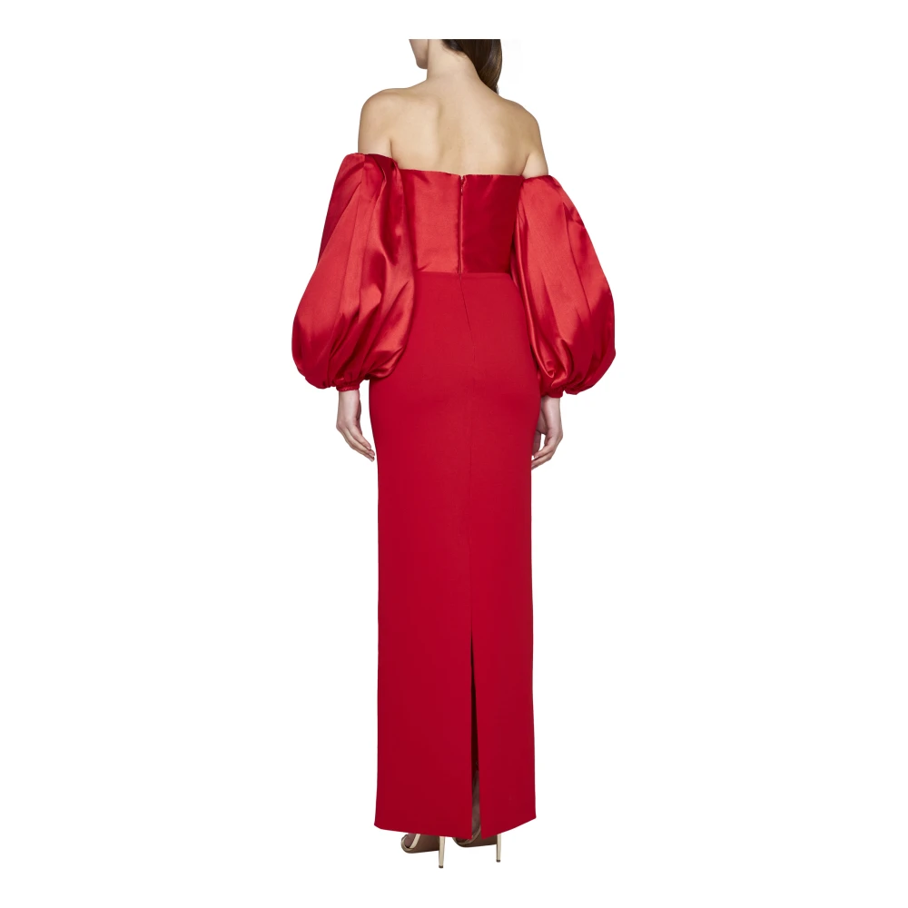 Solace London Elegante Jurk Red Dames
