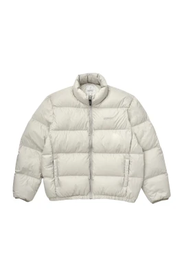 Ljus Beige Pufferjacka