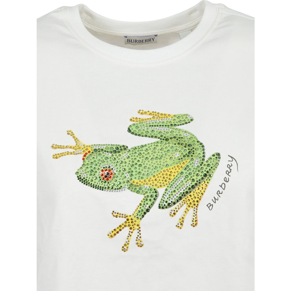 Burberry Stijlvolle T-shirts en Polos White Dames