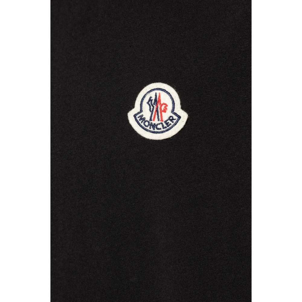 Moncler Driepak logo T-shirts Black Heren