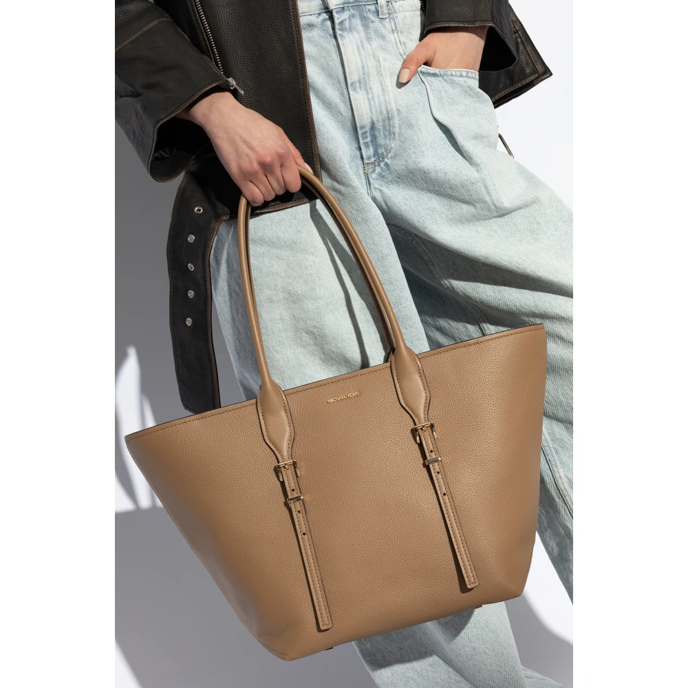 Michael Kors Tas 'Moore' type 'shopper' Beige Dames