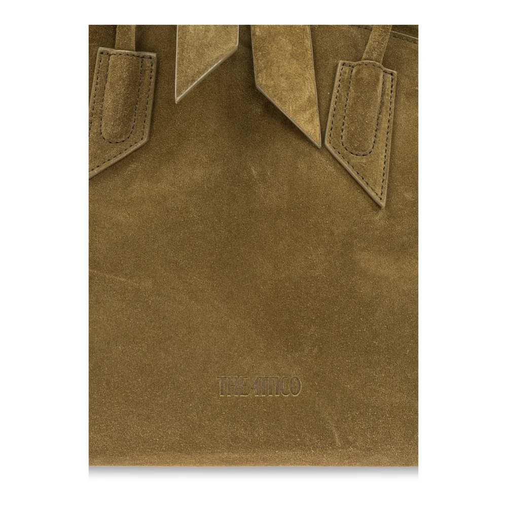 The Attico La Passeggiata shopper tas Green Dames