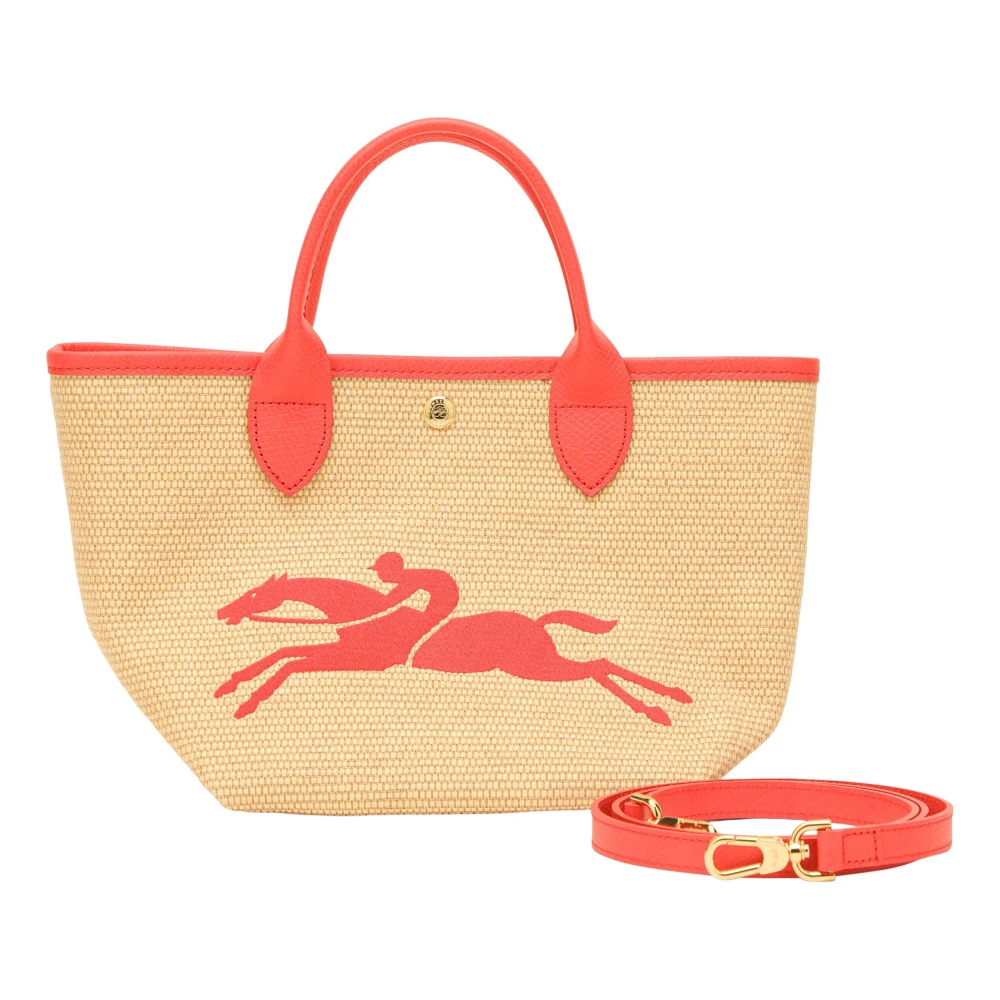 Longchamp Kleine Schoudertas Le Pliage Style Beige Dames