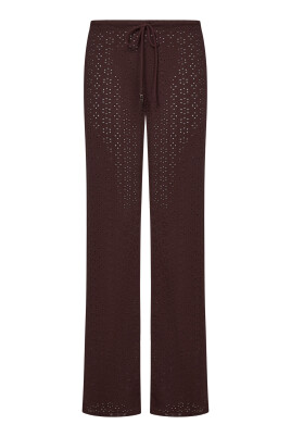 chocolate-sangallo-drawstring-trousers-ss25