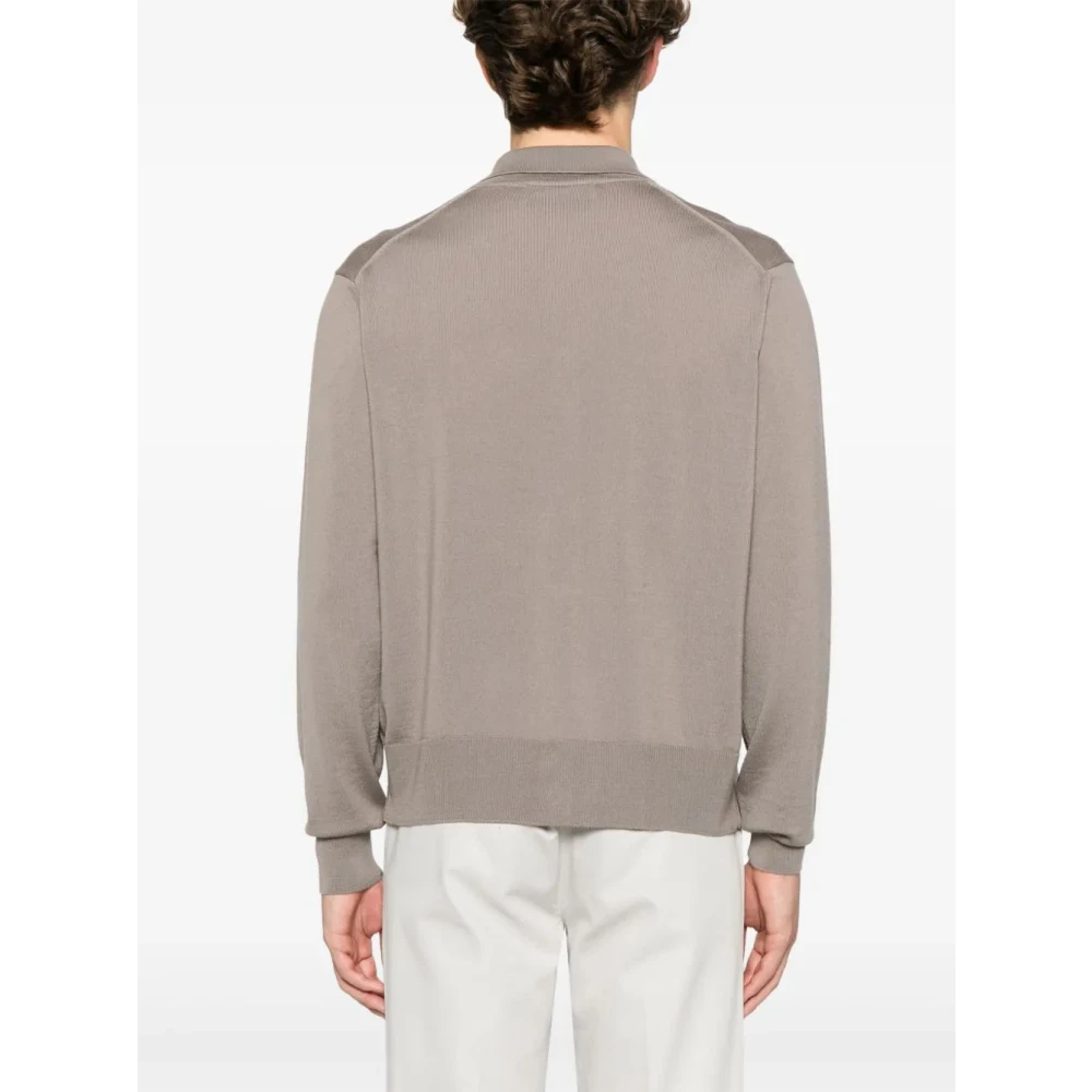 Ami Paris Witte Cardigan met ADC Design Gray Heren