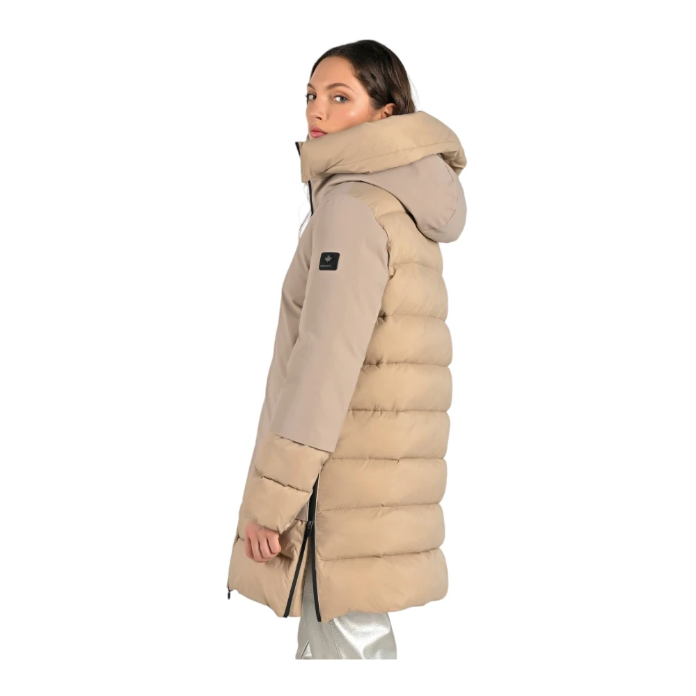 Canadian Classics Stijlvolle Jas voor Mannen Beige Dames