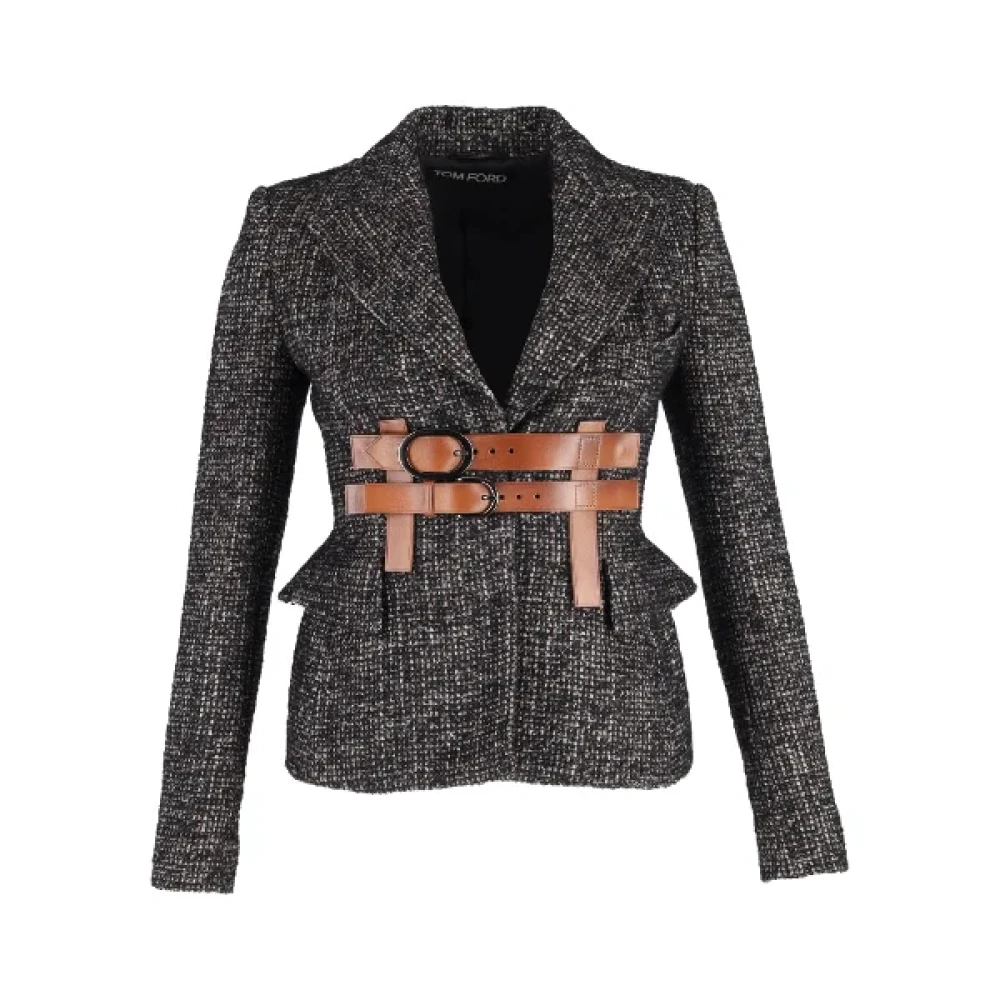 Tom Ford Pre-owned Wool outerwear Multicolor Dames