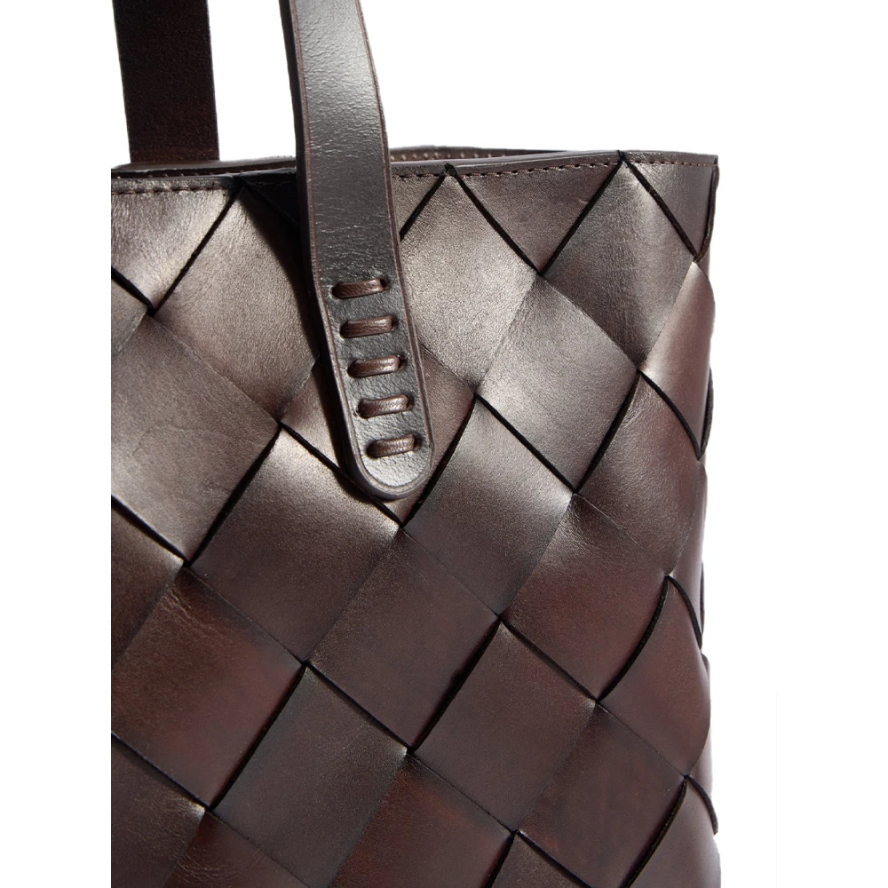 Dragon Diffusion Stijlvolle leren handtas voor vrouwen Brown Dames